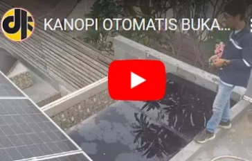 kanopi sliding buat taman belakang dalam rumah